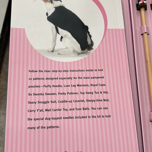 Pampered Pooches Knitting Set - Picture 10 of 11